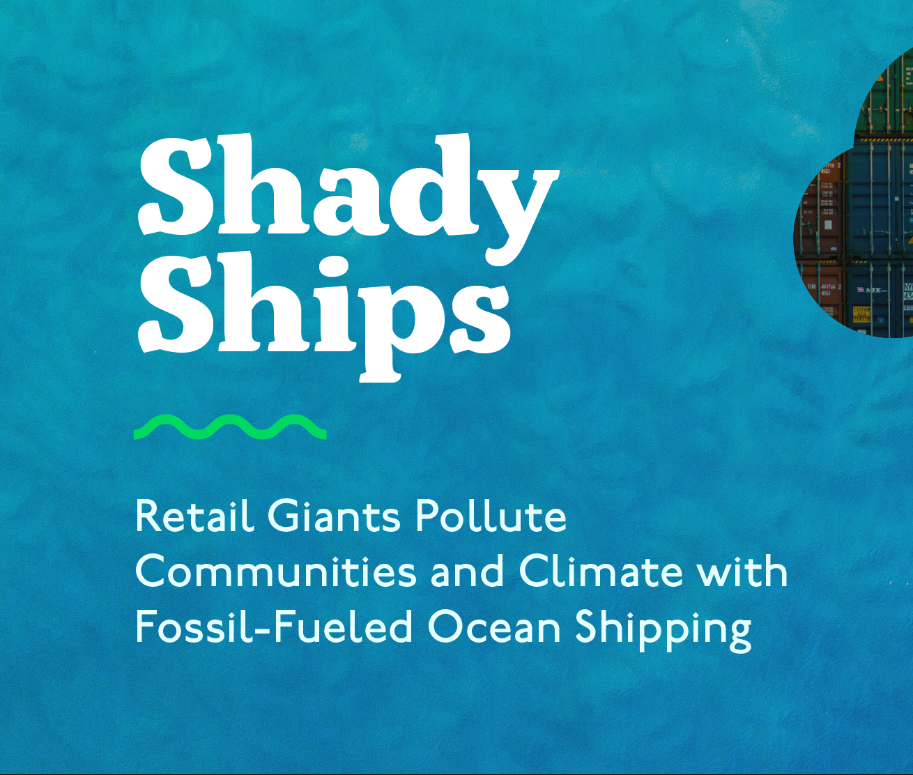 Avance del informe de Shady Ships