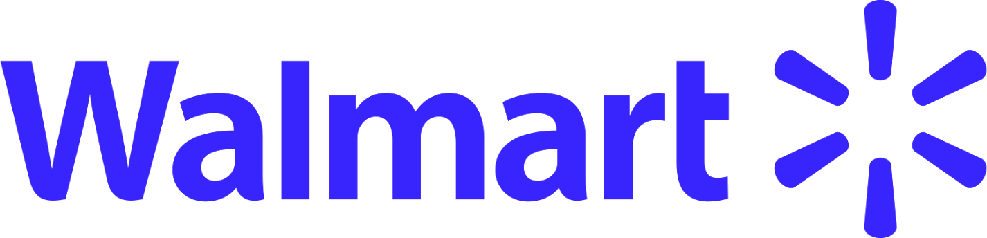 Walmart logo in blue