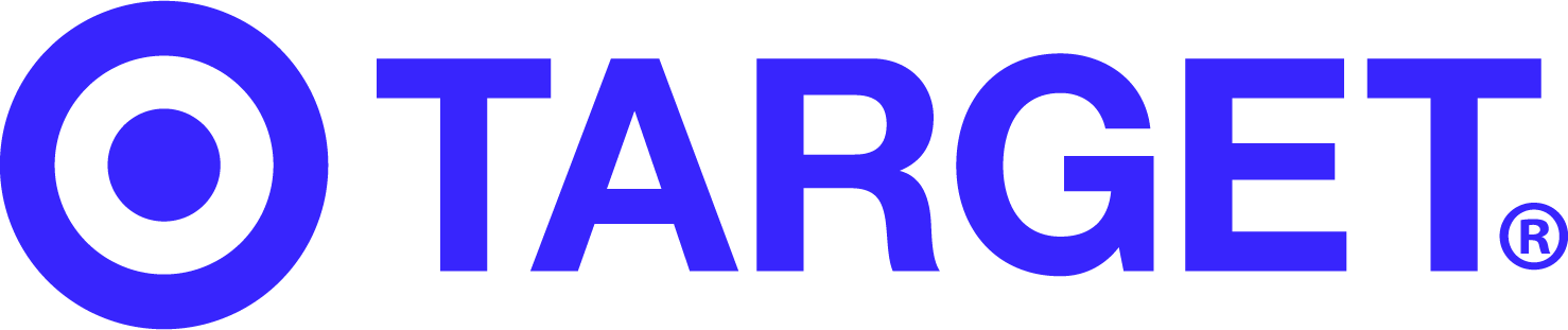 Target logo in blue